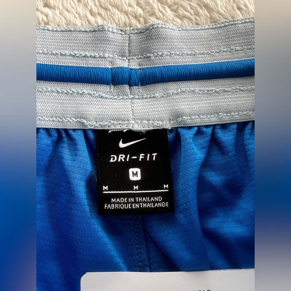 Nike Mens Sz M Blue Color block Dri-fit Crossover Basketball Shorts - Picture 5 of 16